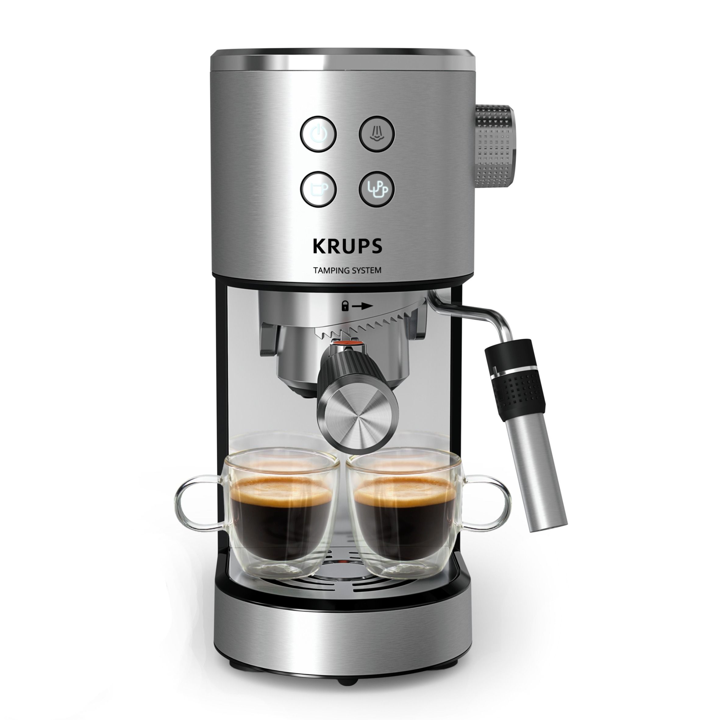 Ріжкова кавоварка KRUPS Virtuoso+ Tamping System XP499EE0