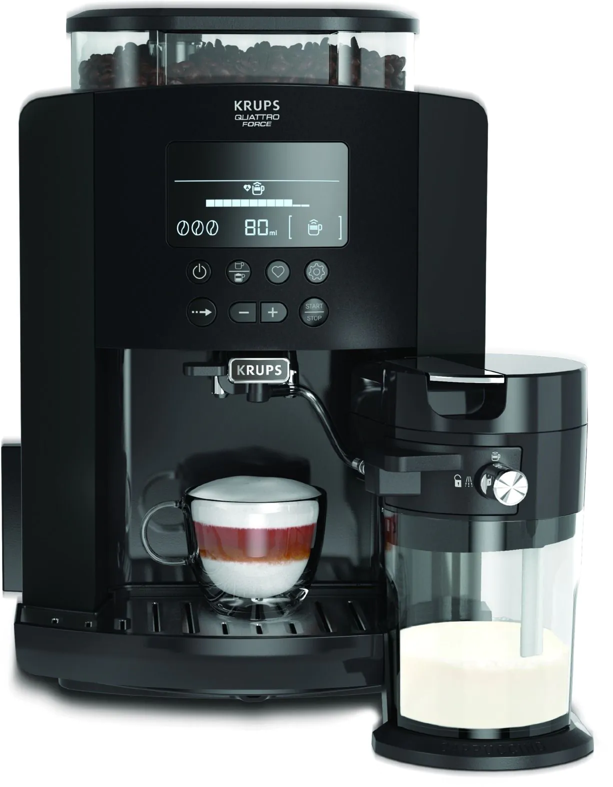 Автоматична кавомашина KRUPS ARABICA LATTE EA819N10