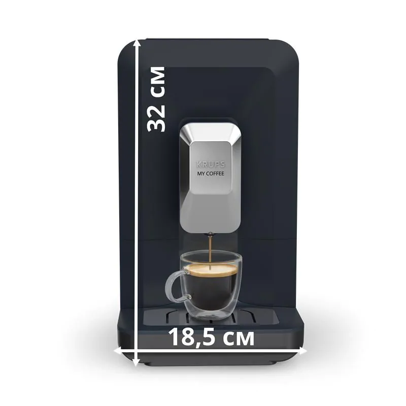 Кавомашина вузька KRUPS My Coffee EA2004E0