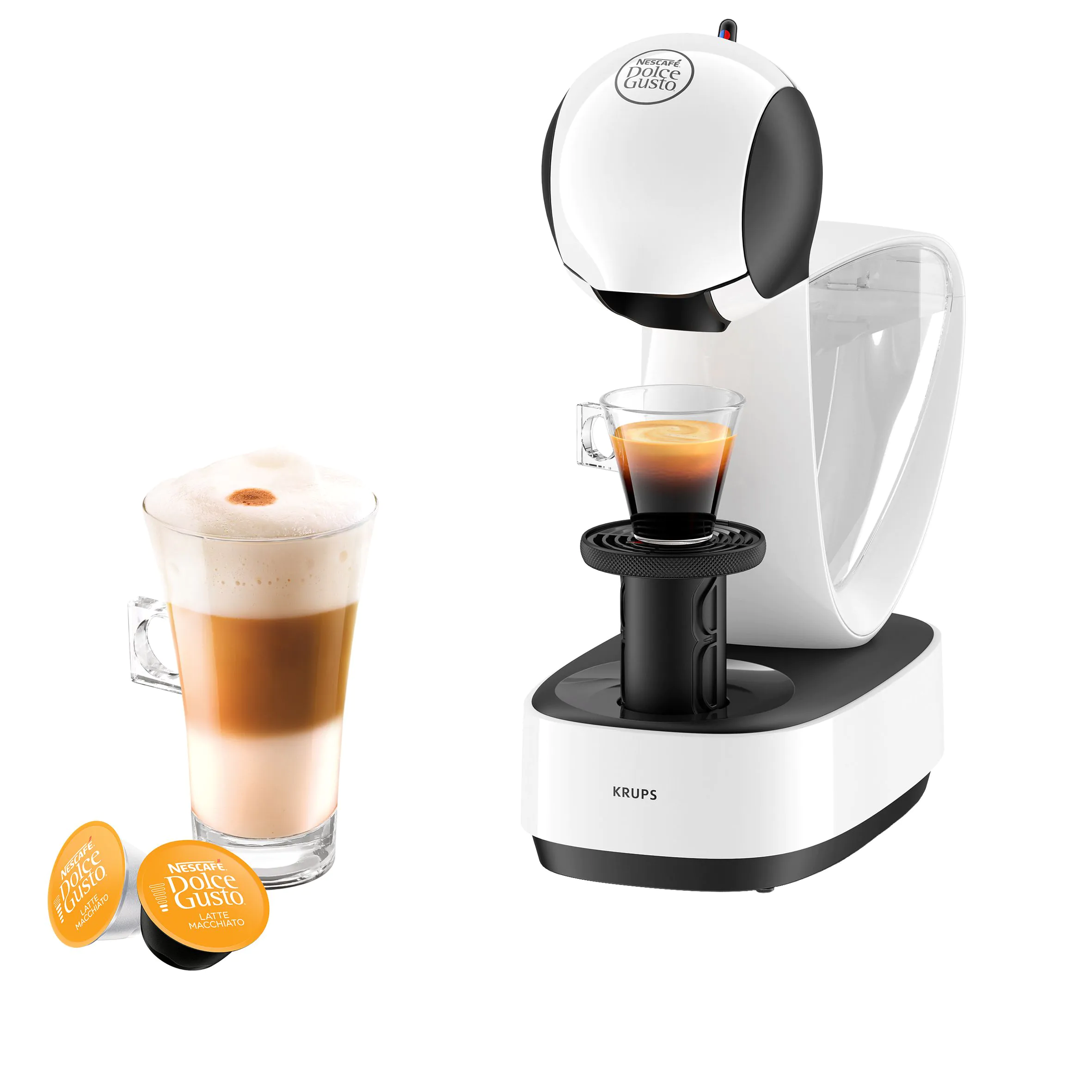 Капсульна кавоварка KRUPS Infinissima White KP170110