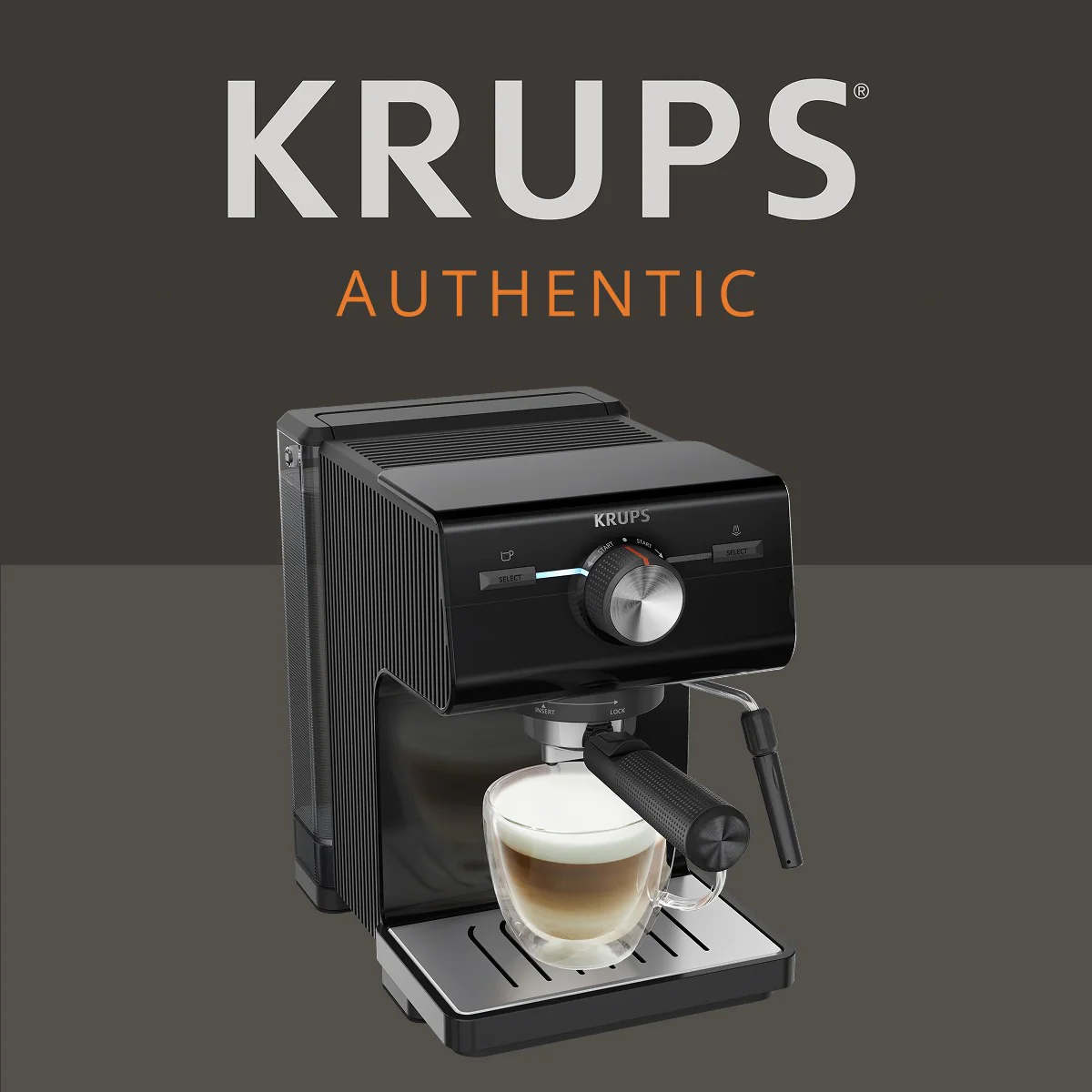 ᐉ Ріжкова кавоварка KRUPS Authentic C50 XP381810 ᐉ купити в