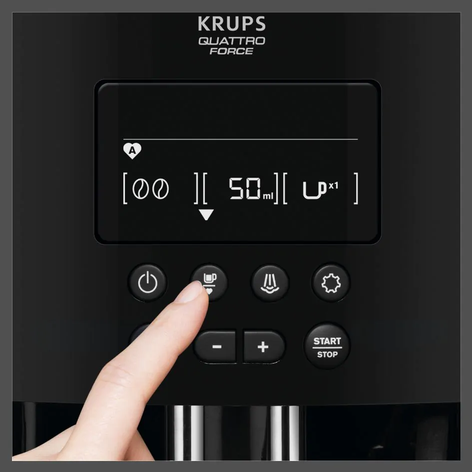 Автоматична кавомашина KRUPS ARABICA EA817010