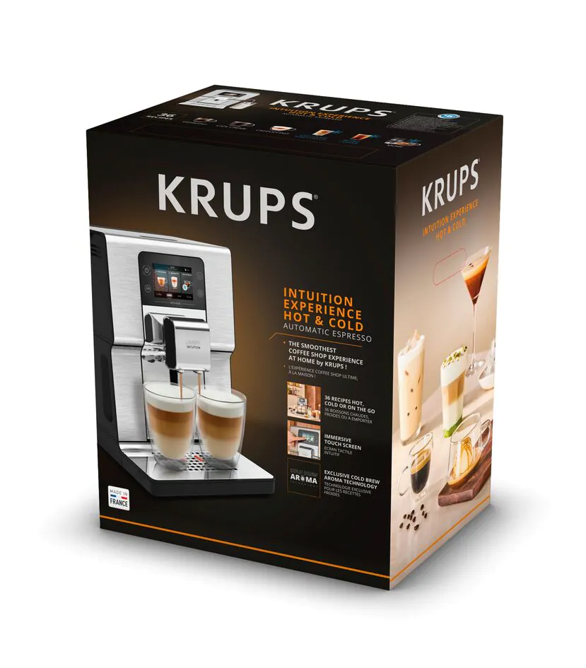 Автоматична кавомашина KRUPS Intuition Experience Hot&Cold EA879EE0