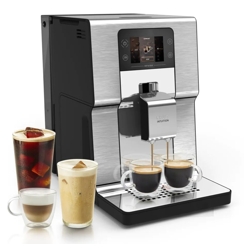 Автоматична кавомашина KRUPS Intuition Experience Hot&Cold EA879EE0
