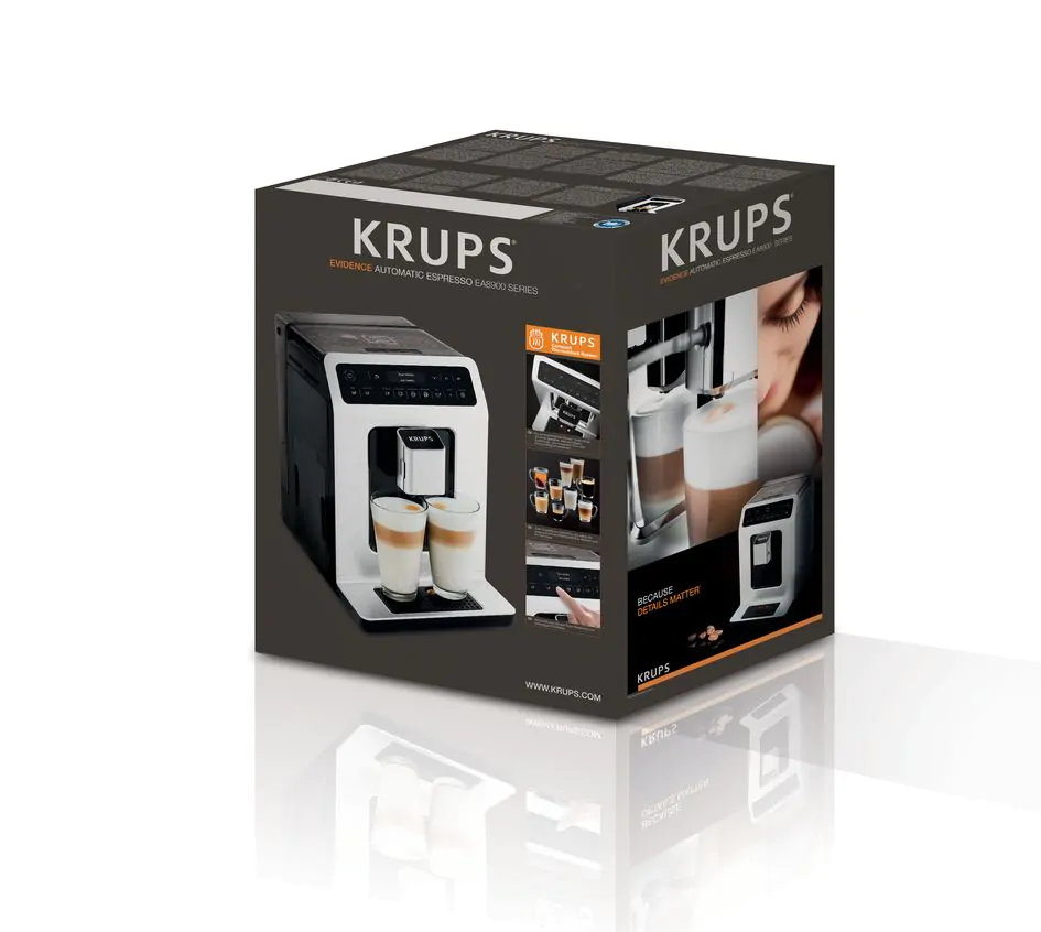 Автоматична кавомашина KRUPS Evidence WHITE EA890110