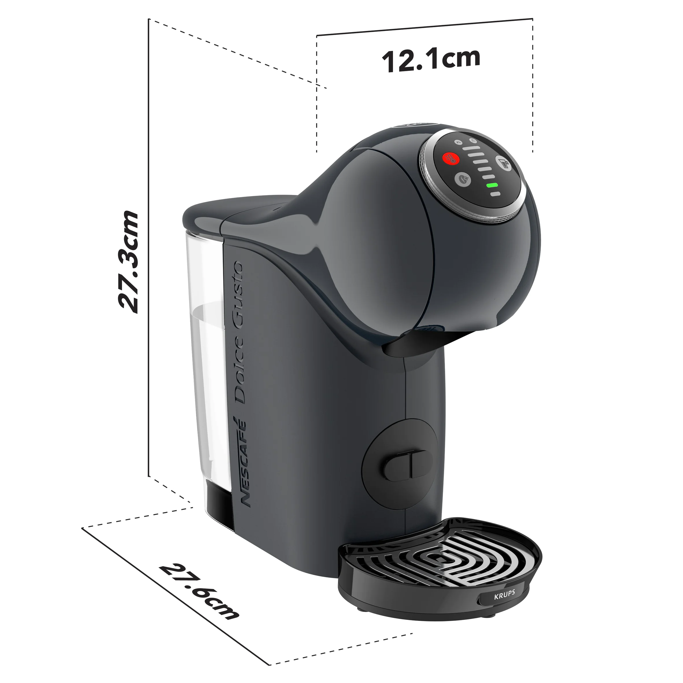Капсульна кавоварка KRUPS GENIO S PLUS KP340B10