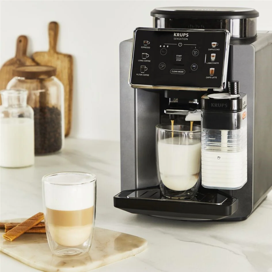 Автоматична кавомашина KRUPS Sensation Milk M90 EA912B10