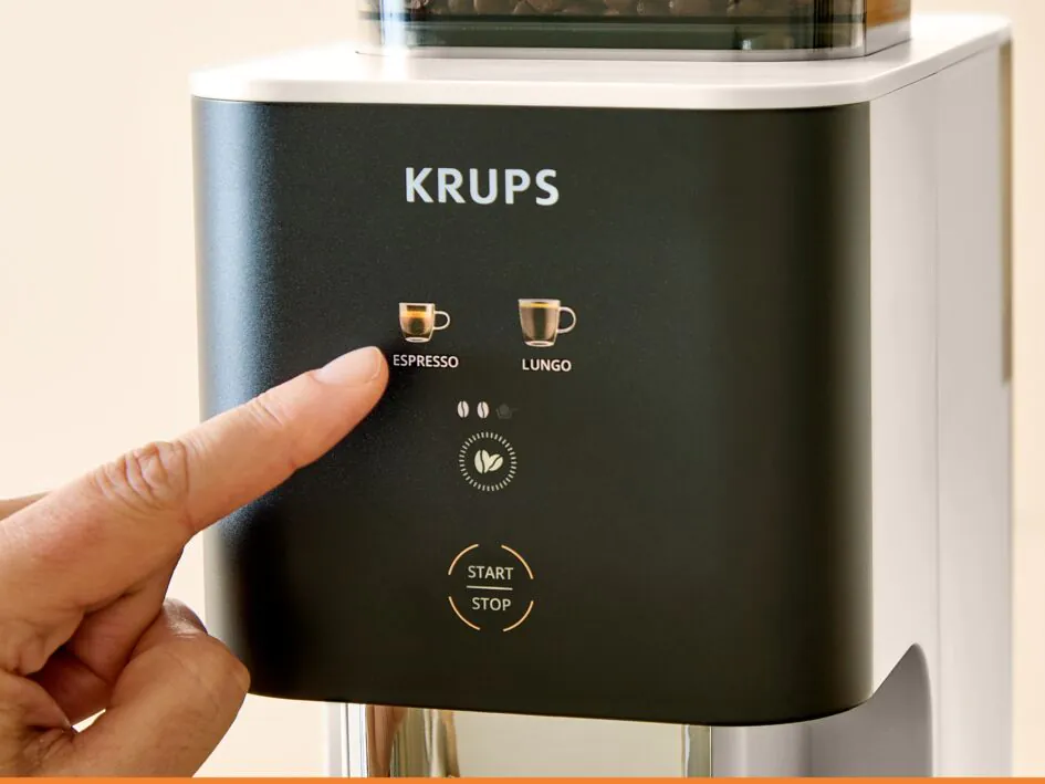 Кавомашина вузька KRUPS Coffee Crush SA4001E0