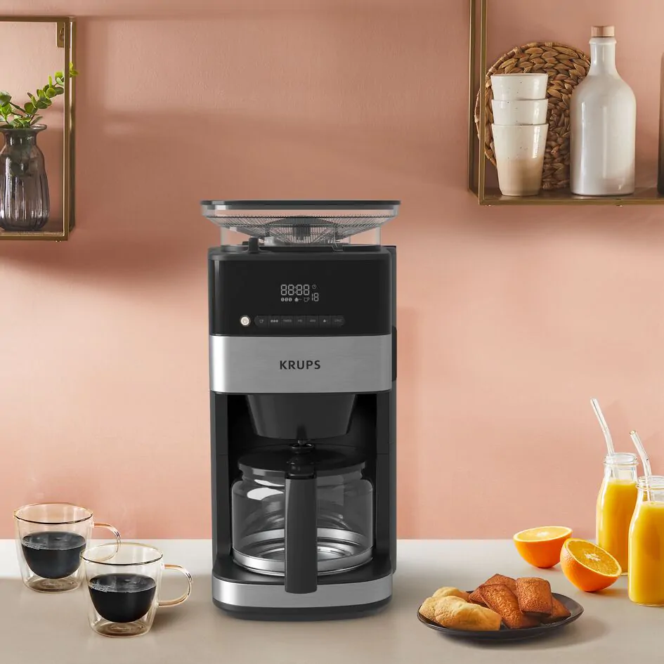 Крапельна кавоварка KRUPS Grind Aroma KM832810