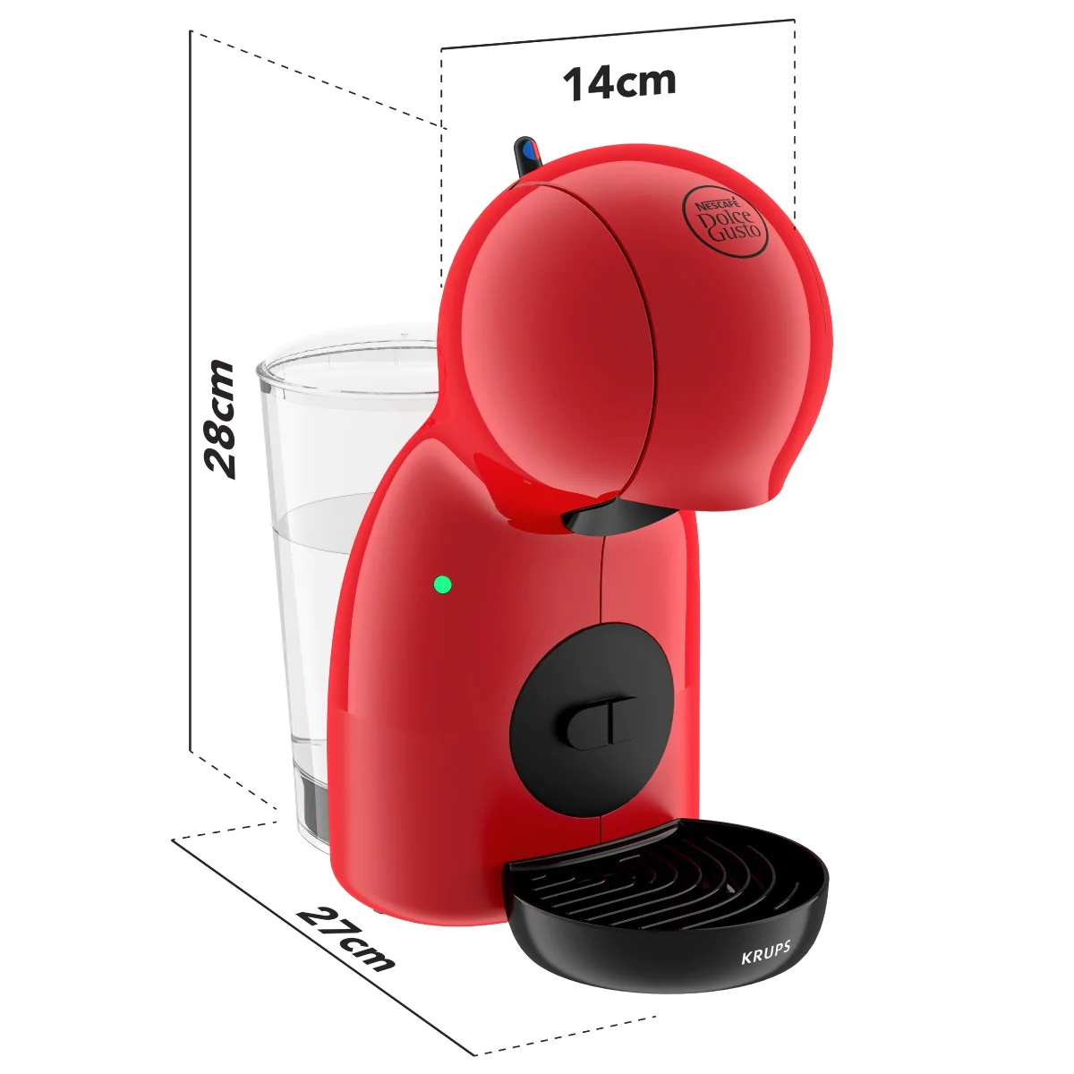 КАПСУЛЬНА КАВОВАРКА KRUPS Dolce Gusto PICCOLO XS KP1A0510