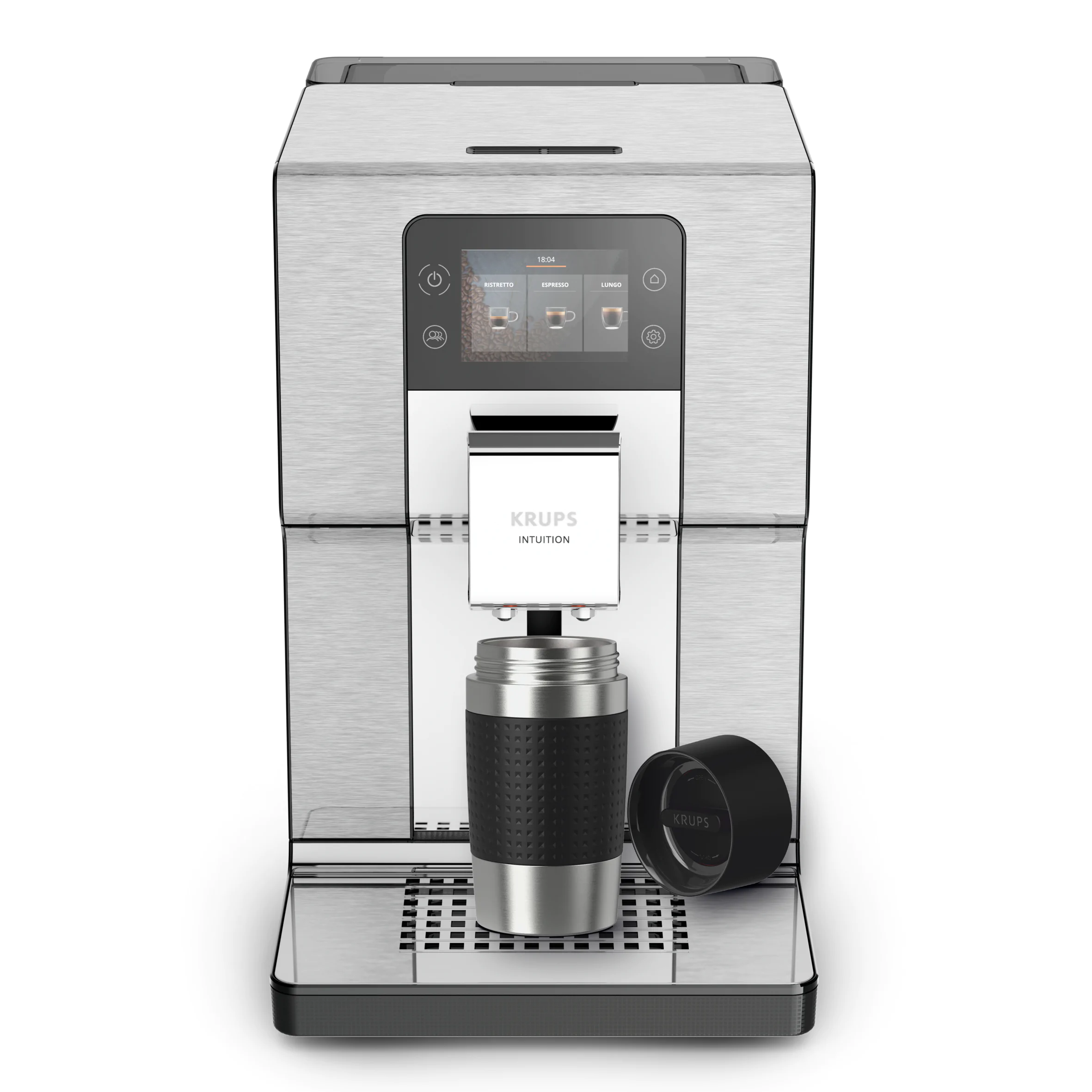 Термочашка 300 мл KRUPS Travel Mug Compact, чорна N2161144