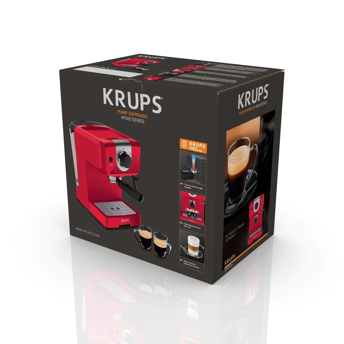 Ріжкова кавоварка KRUPS OPIO XP320530