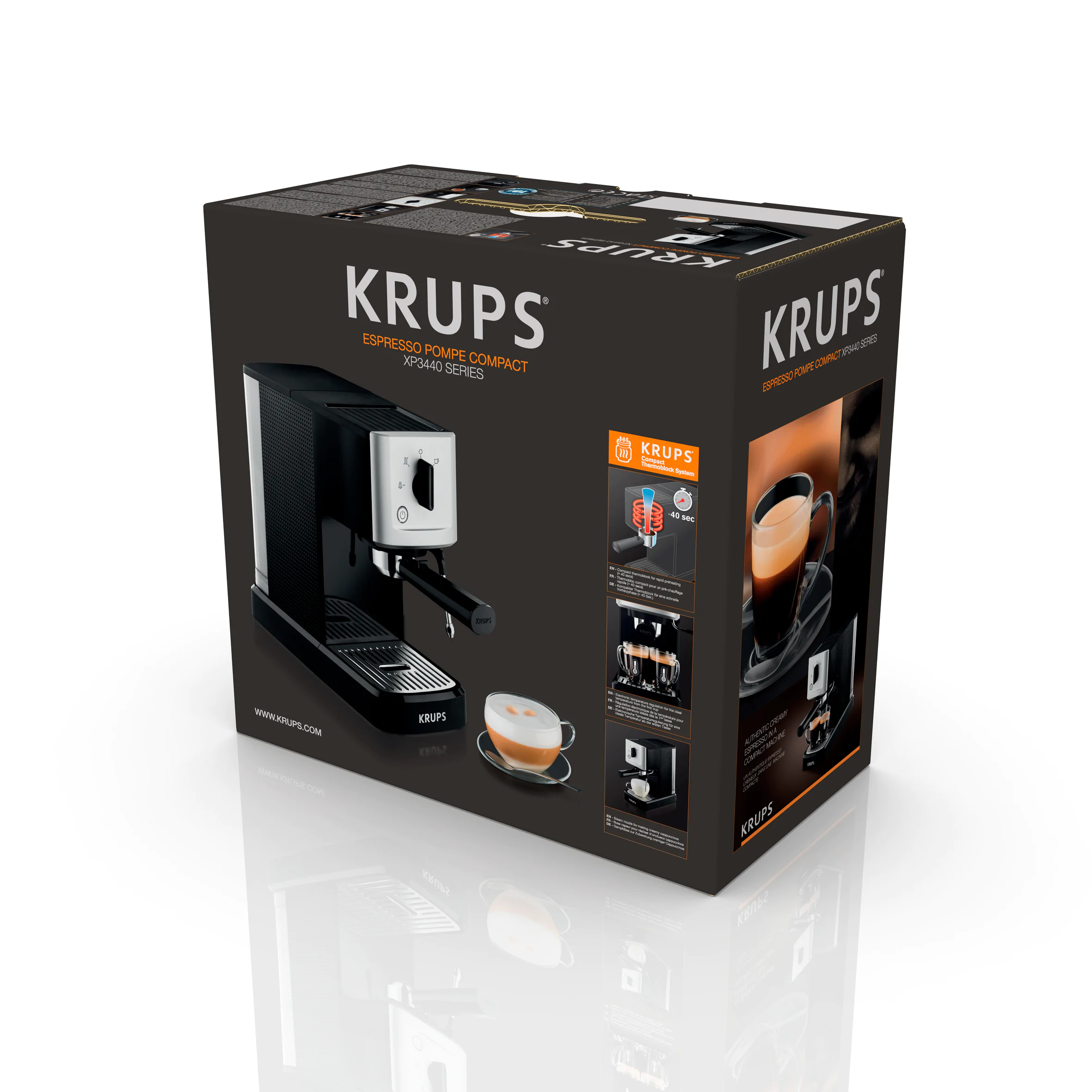 Ріжкова кавоварка KRUPS CALVI XP344010